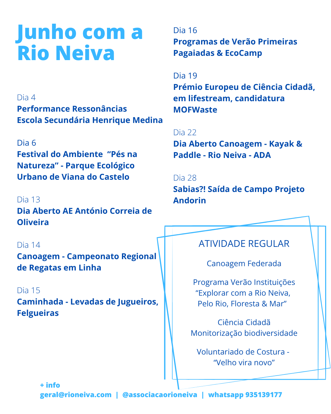 Agenda Junho
