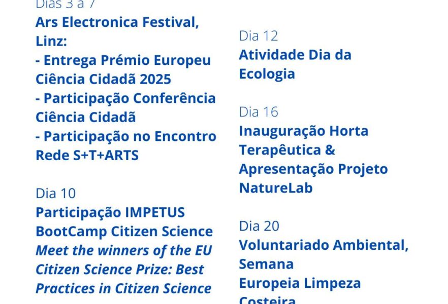 Agenda mensal